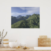 Grüntöne Poster (Küche)