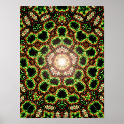 Grüntöne Poster (Vorne)