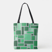 Grüntöne Tasche (Rückseite)