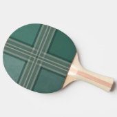 Grüntöne Tischtennis Schläger (Seitenansicht)