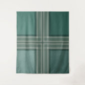 Grüntöne Wandteppich (Vorderseite)