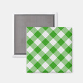 Grüntücher Magnet (Vorderseite/Rückseite)