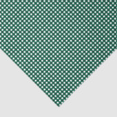 Grüntütenpapier Gingham-Jade Seidenpapier (Ausschnitt)
