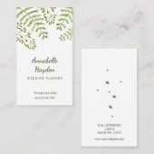 GrünVisitenkarten Visitenkarte (Vorne/Hinten)