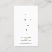 GrünVisitenkarten Visitenkarte (Rückseite)