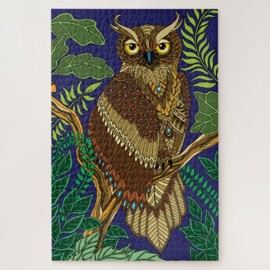 Grünwald-Blätter Puzzle (Vertikal)