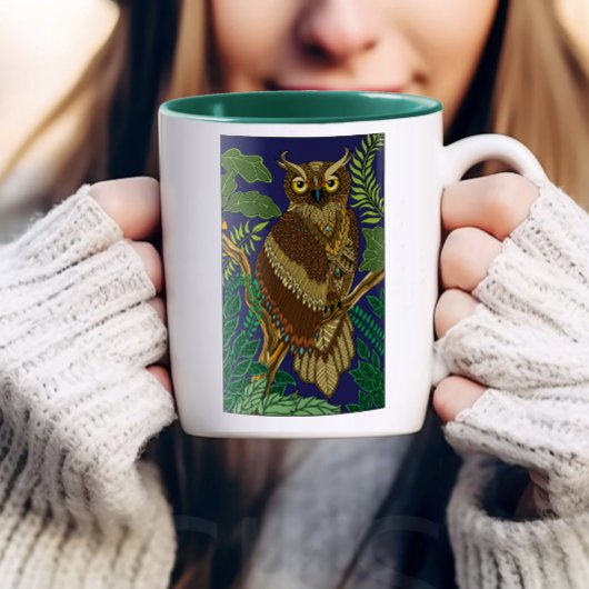 Grünwald-Blätter Tasse