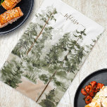 Grünwald Geschirrtuch<br><div class="desc">Steigen Sie Ihre Küche mit unserem Watercolor Green Forest Kitchen Handtuch! Genießen Sie die ruhige Schönheit der Natur in jedem kulinarischen Abenteuer.</div>