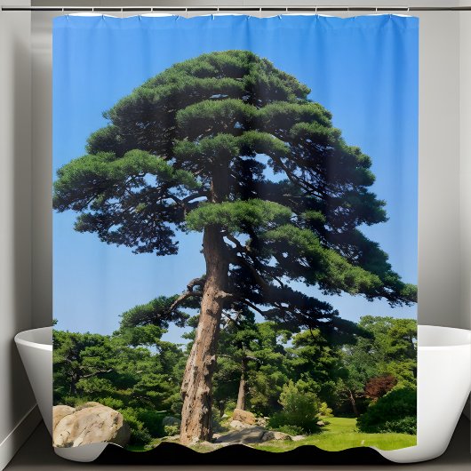 Grünwald Grüner Pinienwald Die Bäder Duschvorhang