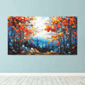 Grünwald Leinwanddruck (Insitu (Holzboden))