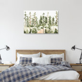 Grünwald Leinwanddruck (Insitu (Schlafzimmer))