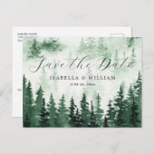 Grünwald Save the Date Postkarte (Vorne/Hinten)