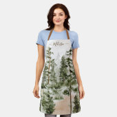 Grünwald Schürze (Getragen)