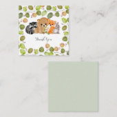 Grünwald-Tiernotecards Mitteilungskarte (Vorne/Hinten)