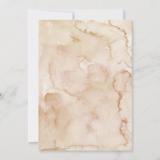 Grünwald Wolf Howling Geburtstag Einladung (Rückseite)