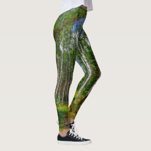 Grünwaldbäume Naturschutzgebiet Himmel Landschaf Leggings
