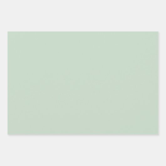 Grünwaldbäume Pilze Geschenkpapier Set (Vorderseite 3)