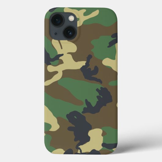 Grünwaldkamouflage Case-Mate iPhone Hülle (Rückseite)