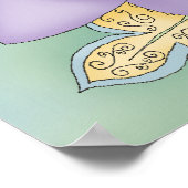 Grünwaldkaninchen-Poster Poster (Ecke)