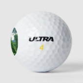 Grünwaldlandschaft Golfball (Logo)
