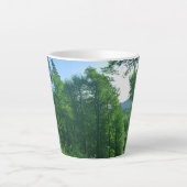 Grünwaldlandschaftsfotografie Milchtasse (Vorderseite)