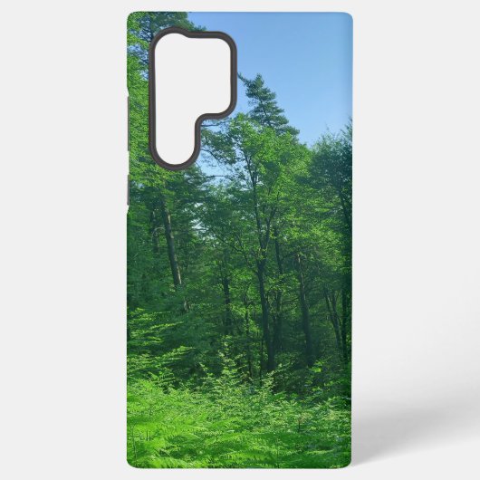 Grünwaldlandschaftsfotografie Samsung Galaxy Hülle (Rückseite)