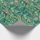 Grünwaldmuster Geschenkpapier (Ecke)