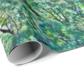 Grünwaldmuster Geschenkpapier (Rolleneckpunkt)