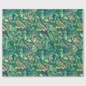 Grünwaldmuster Geschenkpapier (Flach)