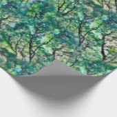 Grünwaldmuster Geschenkpapier (Ecke)
