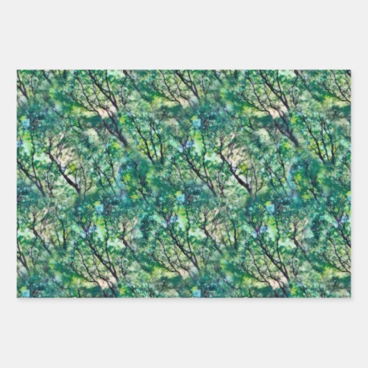 Grünwaldmuster Geschenkpapier Set (Vorderseite 2)