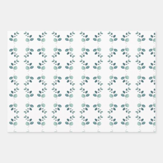 Grünwaldmuster Geschenkpapier Set (Vorderseite)