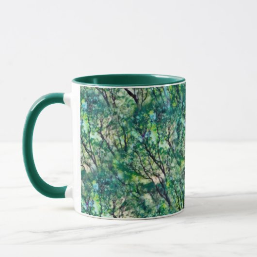 Grünwaldmuster Tasse (Links)