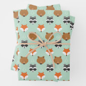 Grünwaldtier Geschenkpapier Set (Beispiel)