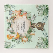 Grünwaldwald Kleintiere Geburtsstaate Puzzle (Horizontal)