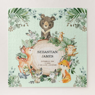 Grünwaldwald Kleintiere Geburtsstaate Puzzle