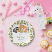 Grünwaldwald Tierpapiere Teller (Party)