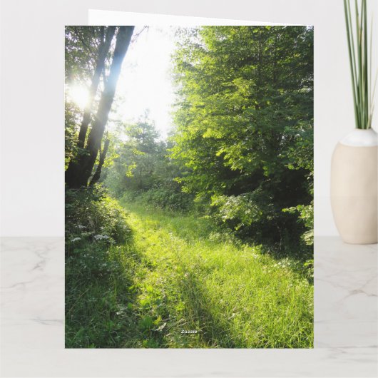 Grünwaldwiese Dankeskarte (Rückseite)