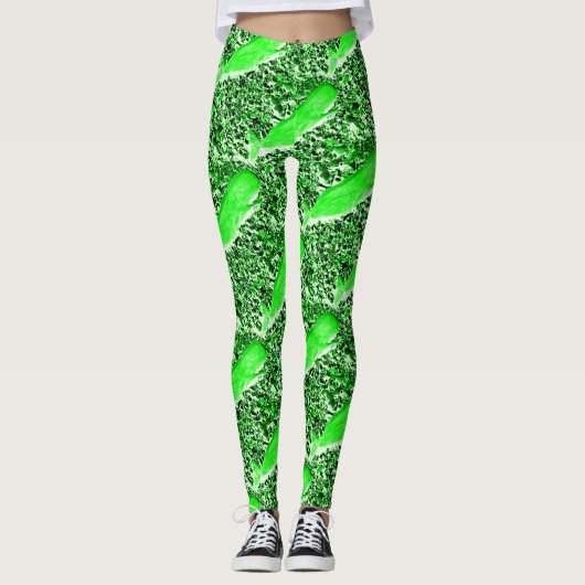 Grünwale Leggings (Vorderseite)
