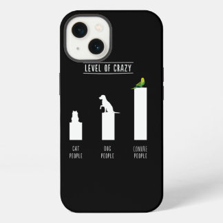 Grünwangennachtschwalbe Grad der Verrücktheit Conu iPhone 13 Hülle