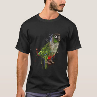 Grünwangensittich Conure Papagei T-Shirt
