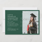 GRÜNWEISSE FARBBLÖCKE MULTI-Foto-GRAD Ankündigung (Rückseite)