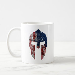 Grunzen-Art-amerikanisches spartanisches Kaffeetasse