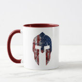 Grunzen-Art-amerikanisches spartanisches Tasse (Links)