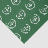 Grünzettel der Anwältin Seidenpapier (Ausschnitt)