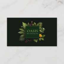 Grünzeug Gelbe Blume Rote Beere Schwarze Botanik