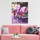 ‚Grupa valenciana‘ Leinwanddruck (Insitu (Wohnzimmer))