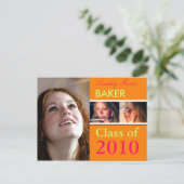 Gruppe 2010 Abschluss, Postkarten für Fotos (Stehend Vorderseite)