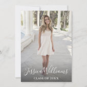 Gruppe 2023 5 Fotos: VIRTUAL Graduation Party Einladung (Vorderseite)