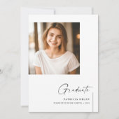 Gruppe 2023 Foto-Doppelseitige Absolventen Einladung (Vorderseite)